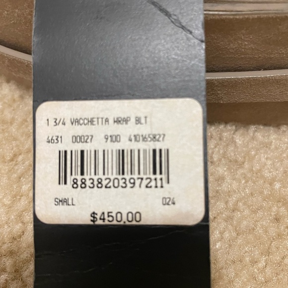 New! Ralph Lauren suede leather wrap belt - Picture 2 of 8